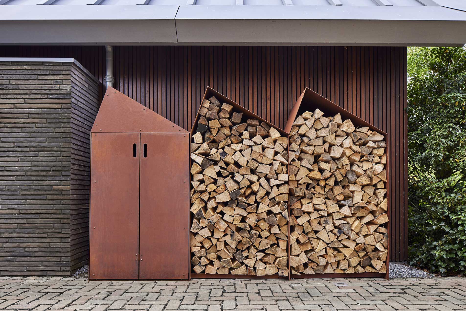 Holzlager Sheddak Holzlager Sheddak