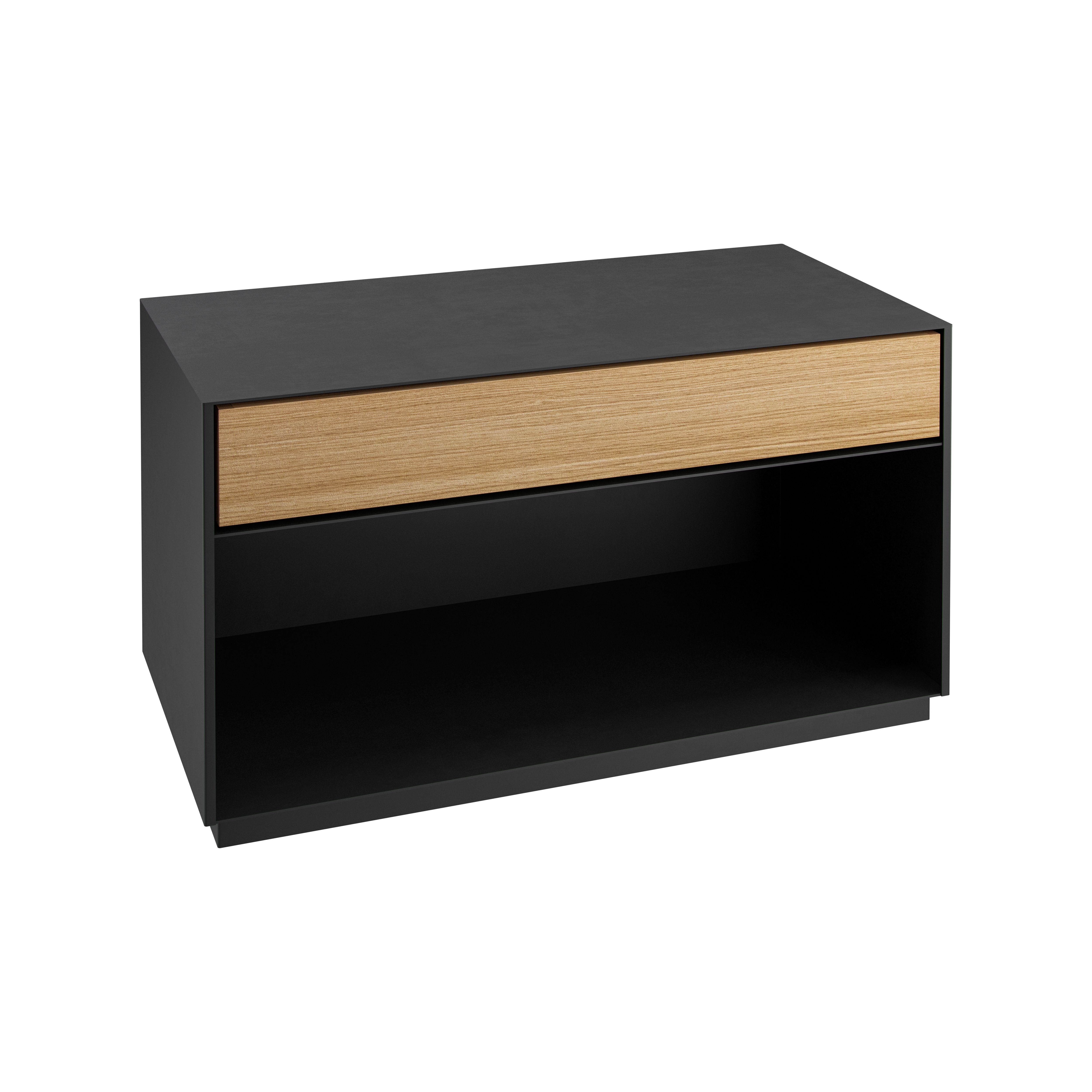  Modul breit mit Schublade  für HWAM 5530 Front Eiche