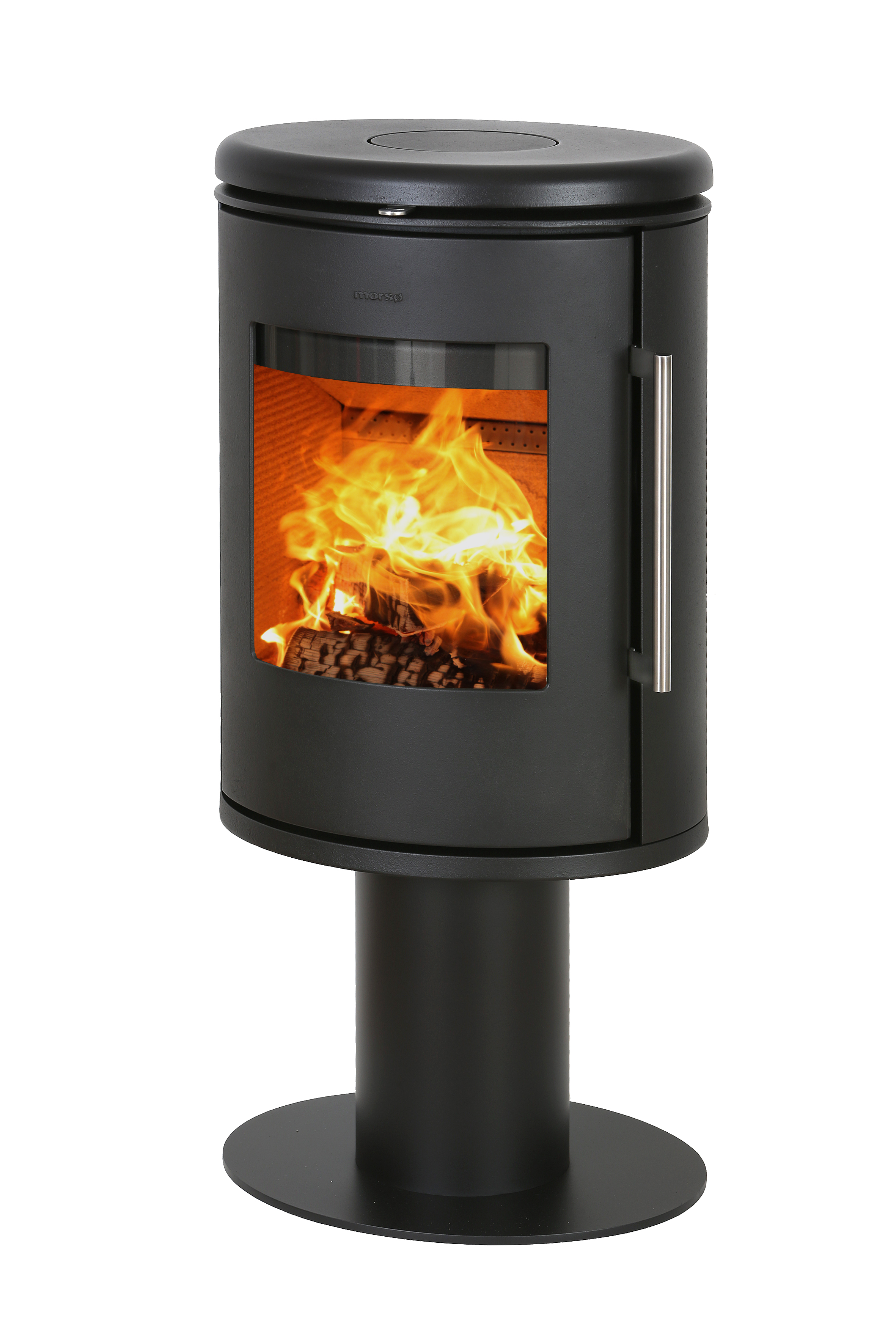 Kaminofen morsø 6848 mit Säulenpodest
